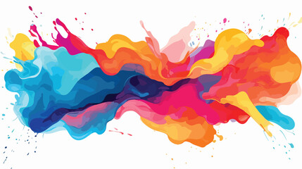 Abstract color paint background on design creativity