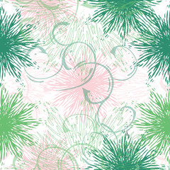  Collage contemporary seamless pattern.