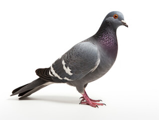 Pigeon collection set isolated on transparent background, transparency image, removed background