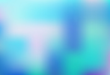 Light BLUE vector modern bokeh pattern.