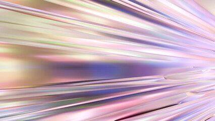 Obraz premium Iridescent holographic texture background. 3d rendering