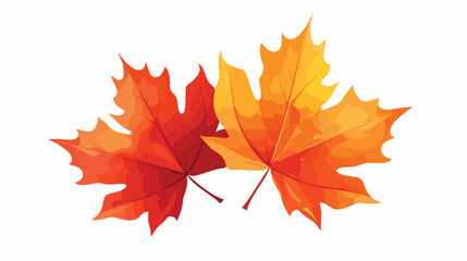 Autumn Leaves Vector Icon . Autumn Leaves Or Fall F