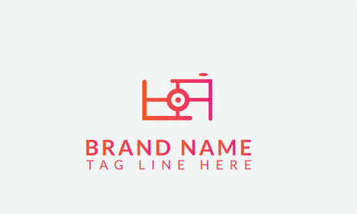 c Abstract colored vector logo. Play logo. Media logo. Multimedia logo. Company logo