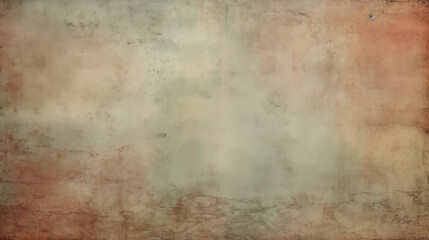 Grunge vintage background with blue and rust textures on old wall surface