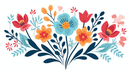 Creative Professional Trendy Flowers Logo Design Fl