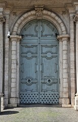 Antica architettura urbana in Via della Cuccagna a Roma
