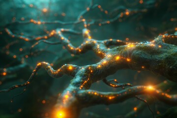 Visual representation of neural network