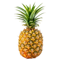 Vibrant Pineapple Delight - Tropical Fruit for Healthy Recipes and Refreshing Beverages - Isolated on a Transparent Background