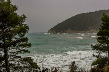 view from the sea