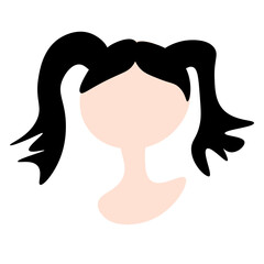 Black Pig Tails White Skin