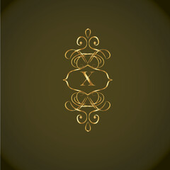 Web Creative Initial letter x logo design with modern business vector template. Creative isolated x monogram logo design
