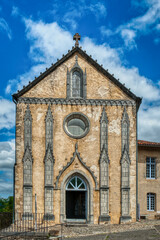 Fototapeta premium Saint-Bertrand-de-Comminges is a French commune in the Haute-Garonne department in the Midi-Pyrénées region. It is classified in the category of the most beautiful towns in France.