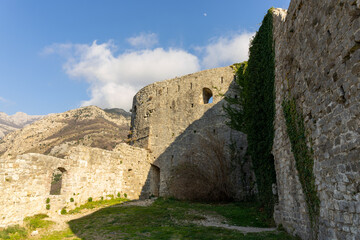 old castle in the mountains