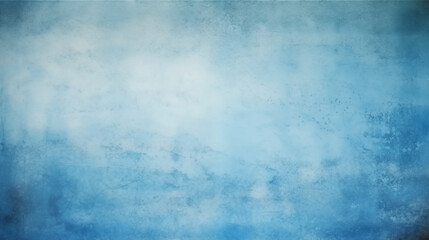Obraz premium Blue texture of a plastered wall background pattern design. Blue watercolor background wallpaper. Raster bitmap digital illustration. AI artwork.