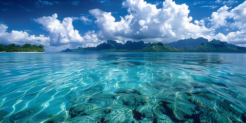 Tahiti, French Polynesia  - obrazy, fototapety, plakaty