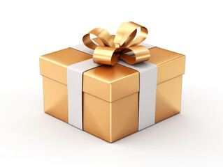 gift box isolated on transparent background, transparency image, removed background