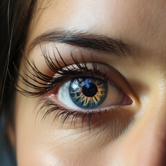Close up of a human eye