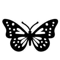 black and white butterfly tattoo
