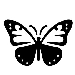 black and white butterfly tattoo