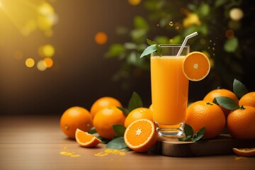vibrant orange juice high resolution