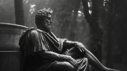 Stoicism, Marcus Aurelius, Generative AI.