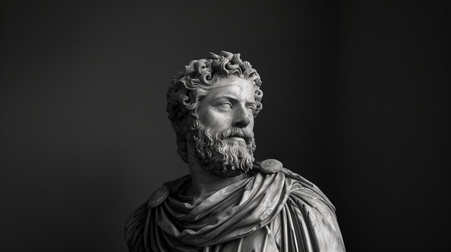 Stoicism, Marcus Aurelius, Generative AI.
