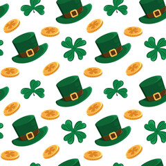 Fun and colorful St. Patrick's Day patterns