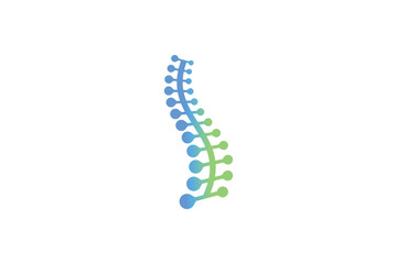 Chiropractic element design premium vector