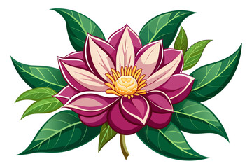 Flower vector and svg file