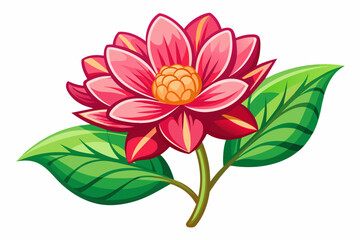 Flower vector and svg file