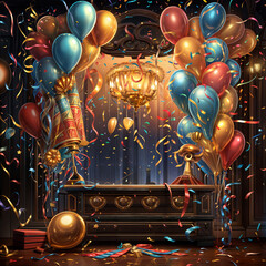 birthday celebration decoration 