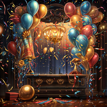birthday celebration decoration 