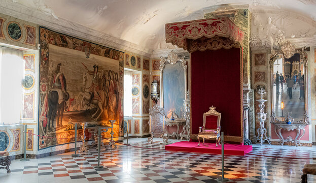 Rosenborg Castle (Danish: Rosenborg Slot) a Renaissance building in Copenhagen. An ancient royal residence it is home to the Danske Kongers Kronologiske Samling, Museum of the Royal Danish Collection
