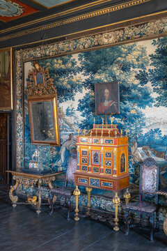 Rosenborg Castle (Danish: Rosenborg Slot) a Renaissance building in Copenhagen. An ancient royal residence it is home to the Danske Kongers Kronologiske Samling, Museum of the Royal Danish Collection