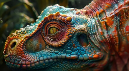 Fototapeta premium photorealistic image of a dinosaur