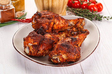 Indian tandoori turkey shoulder wing
