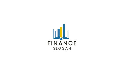 Fototapeta premium finance excellence and trust depicted in modern vector illustration.