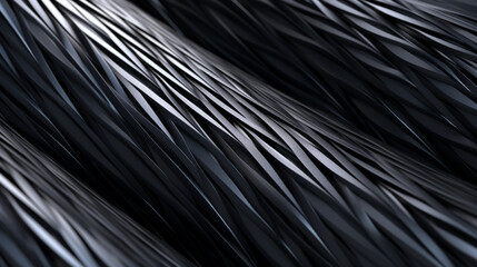 Fototapeta premium Ultra-realistic 8K image, Carbon fiber weave texture сreated with Generative Ai