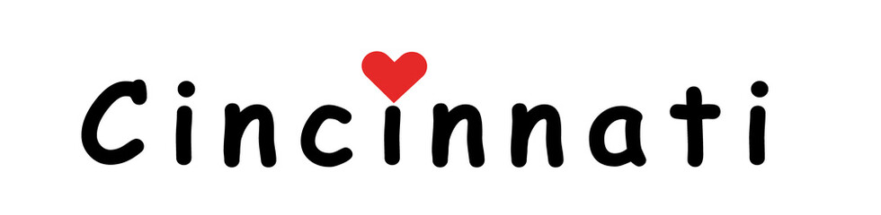 I love Cincinnati png