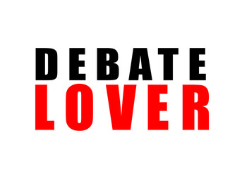 Debate lover png