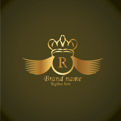 Web Creative Initial letter r logo design with modern business vector template. Creative isolated r monogram logo design
