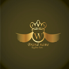 Web Creative Initial letter w logo design with modern business vector template. Creative isolated w monogram logo design
