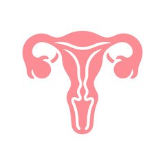 Uterus organ  icon