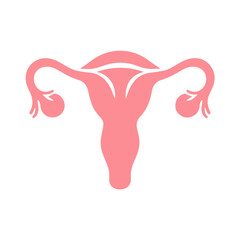 Obraz premium Uterus organ icon