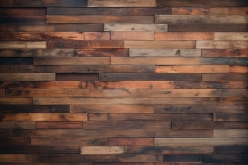 old wooden wooden wall texture and background, in the style of recycled material murals сreated with Generative Ai