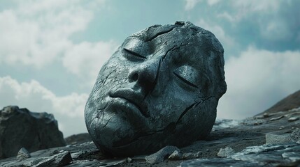 Fatigue an unyielding boulder