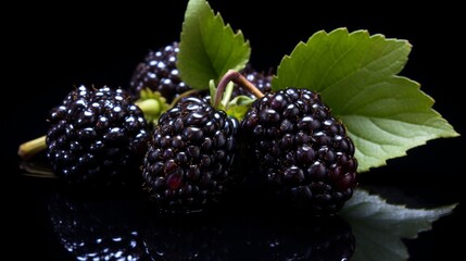 Noir Delight Blackberry's Richness in Darkness