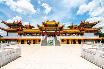 kuala lumpur, malaysia. 15th april, 2023: views of thean hou temple in kuala