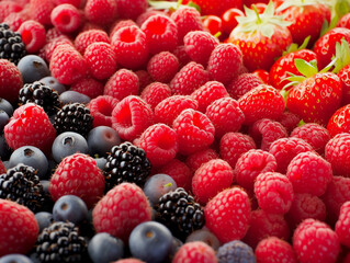 Berries Galore in Soft Light
