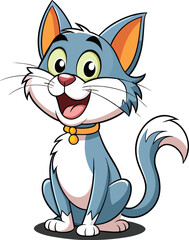 Cute Cat Vector Graphics: Instant Charm for Your Designs